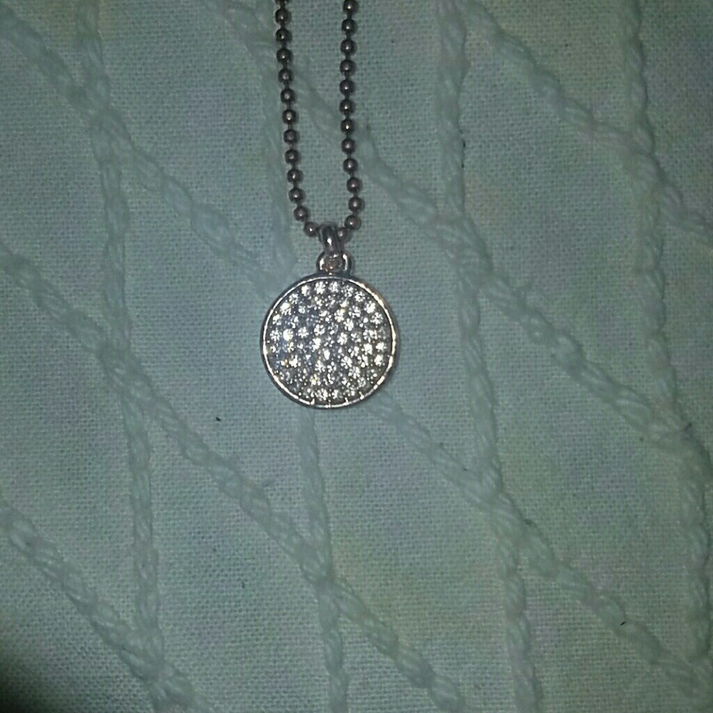 22 inch rose gold Michael Kors necklace